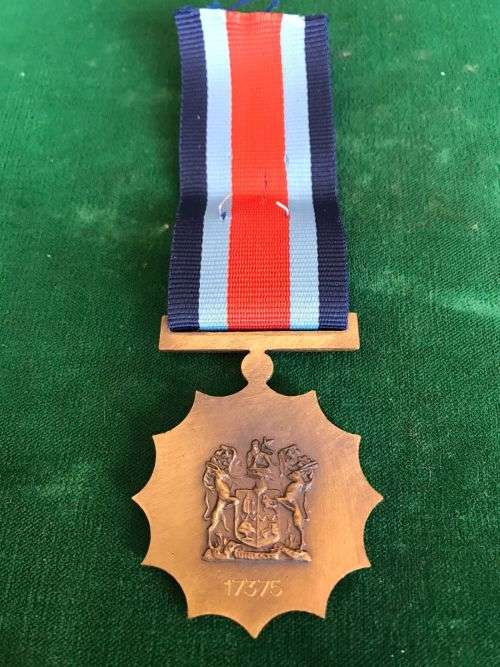 SA FULL SIZE MILITARY MERIT MEDAL NUMBERED