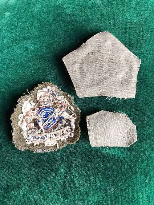 BRITISH RANK BADGES- 3 SOLD TOGETHER