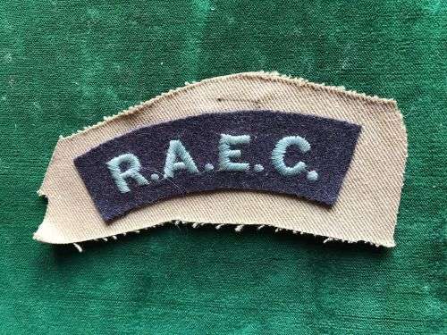 ROYAL ARMY EDUCATION CORPS TITLE