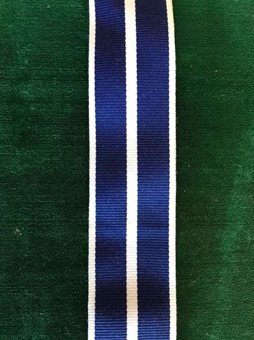 FULL SIZE PRO MERITO MEDAL RIBBON -SOLD IN LENGTHS OF 30 CM