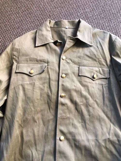 ORIGINAL RECCE COPY,RUSSIAN TYPE F SHIRT-USED BY RUSSIAN INSTRUCTORS,BORDER WAR-SIZE SMALL-MEASURES