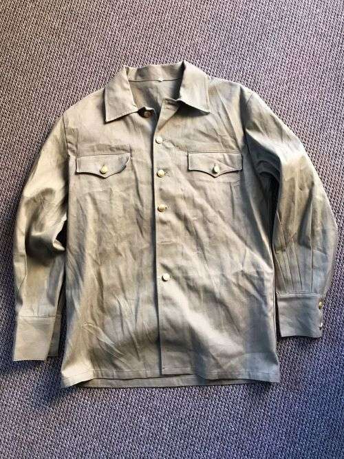 ORIGINAL RECCE COPY,RUSSIAN TYPE F SHIRT-USED BY RUSSIAN INSTRUCTORS,BORDER WAR-SIZE SMALL-MEASURES