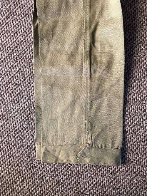 ORIGINAL RECCE COPY,RUSSIAN TYPE F TROUSERS-USED BY RUSSIAN INSTRUCTORS, BORDER WAR PERIOD-SIZE 34