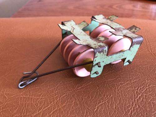 VINTAGE PLOUGH-NO MAKERS NAME-MEASURES 120X65 MM