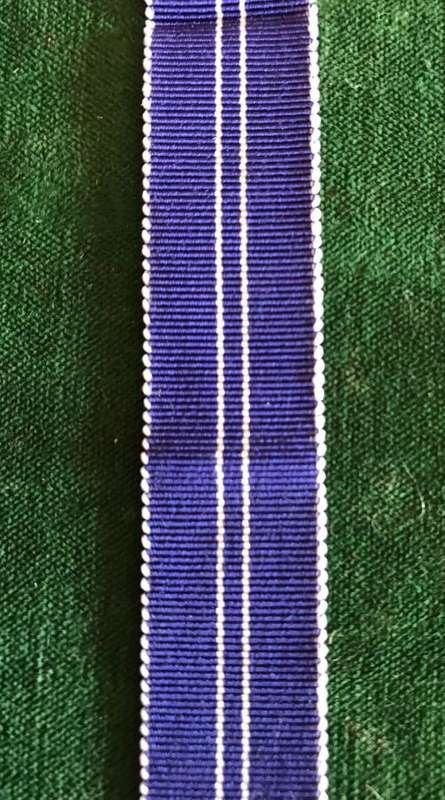 SADF MINIATURE SOUTHERN CROSS MEDAL RIBBON-LENGTH 16 CM