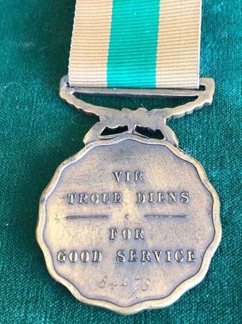 FULL SIZE GOOD SERVICE MEDAL-BRONZE 1975- (10 YEARS)