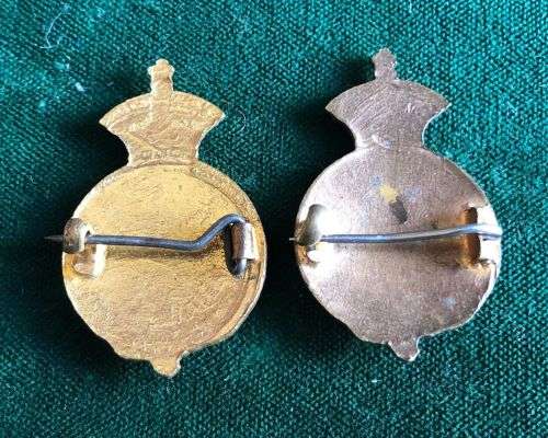 2X ENAMEL,WW2 VICTORIA LEAGUE PIN BADGES