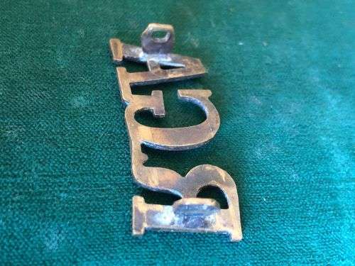 SHOULDER TITLE( SERVICE DRESS) ROYAL GARRISON ARTILLERY -WW1- 2 LUGS