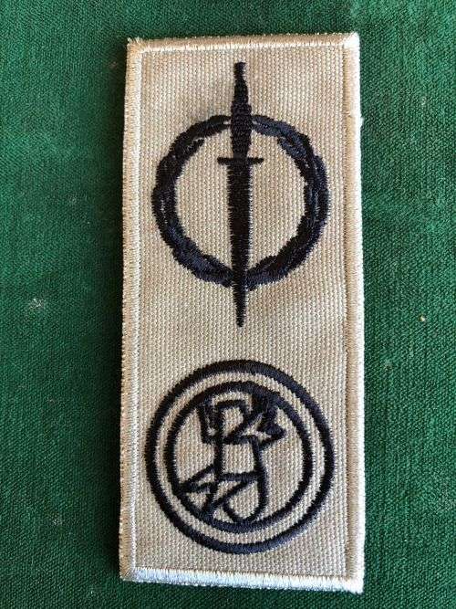 SANDF RECCE ,COMBINED QUALIFICATION | EOD , BREAST BADGE