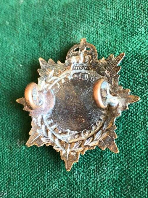 SA SERVICE CORPS COLLAR BADGE- 1926-1937- 2 LUGS