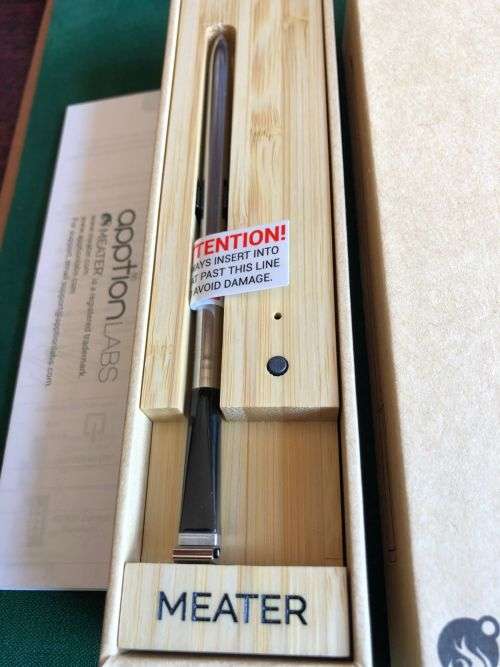 MEATER /SMART WIRELESS BLUETOOTH SMALL MEAT THERMOMETER-BRAND NEW INDICATIVE MARKET PRICE R2000