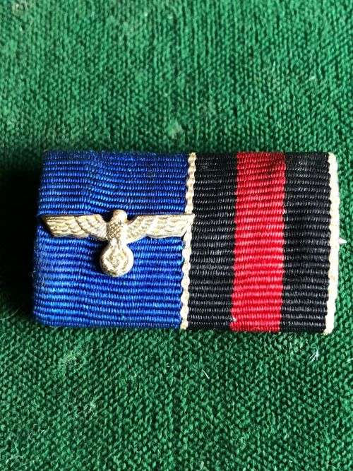 ORIGINAL WW2 GERMAN MEDAL BAR