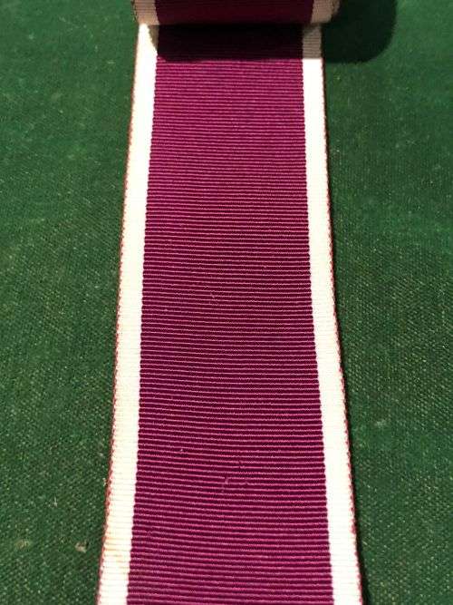 SADF ARMY MERITORIOUS SERVICE FULL SIZE MEDAL RIBBON- SOLD IN LENGTHS OF 15 CM- 2ND TYPE