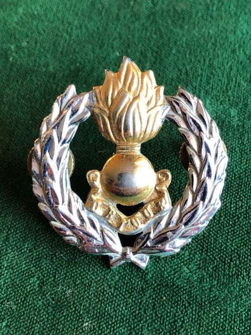 SA ENGINEERS BI-METAL CAP BADGE-WORN SINCE 1970- 2 LUGS