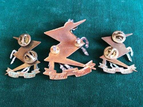 TECHNICAL SERVICES CORPS CAP AND COLLARS-WORN SINCE 1960- ONE PIN ON A COLLAR MISSING