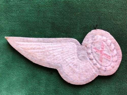 SAAF COMMANDO OBSERVER BREAST BADGE -EMBROIDERED