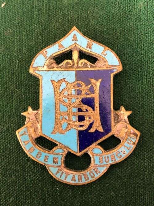 PAARL BOYS HIGH SCHOOL-BRASS + ENAMEL - STICK PIN MISSING
