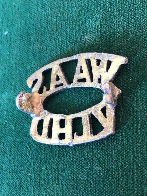 WOMEN`S ARMY AUXILUARY SERVICES TITLE-WORN 1940-45-CASTING- 2 LUGS