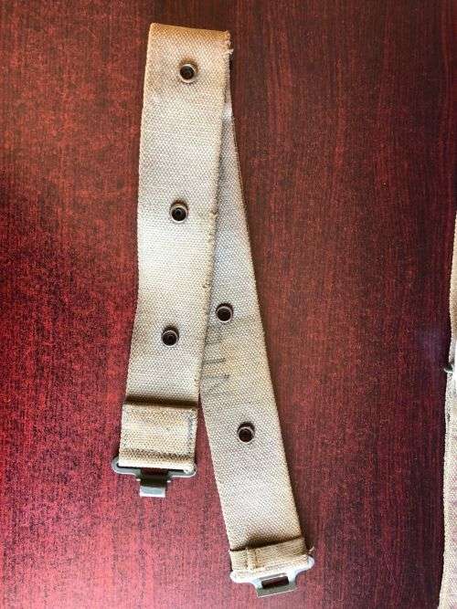SADF BORDER WAR PERIOD PATTERN 73,WEBBING BELT-EXTENDED LENGTH-116CM-GOOD CONDITION