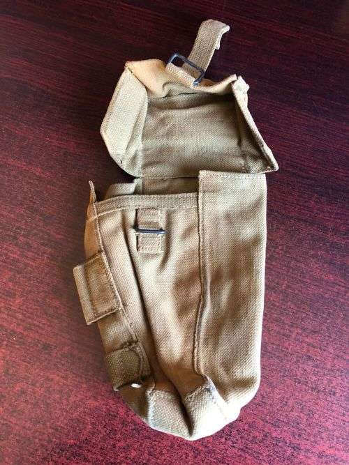RHODESIA BUSH WAR PERIOD PATTERN 64 WEBBING,AMMO POUCH- MARKED