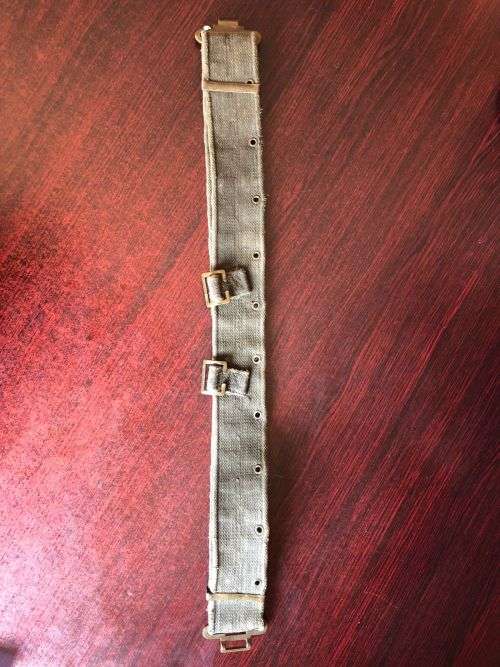 PATTERN 37 WEBBING BELT-ALSO USED IN THE RHODESIAN WAR-EXTENDED LENGTH 114CM