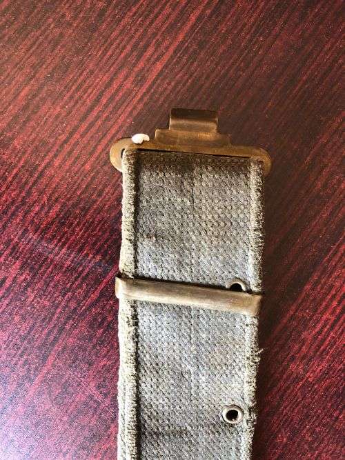 PATTERN 37 WEBBING BELT-ALSO USED IN THE RHODESIAN WAR-EXTENDED LENGTH 114CM
