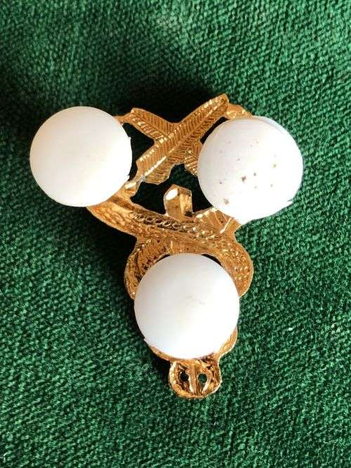 SA MEDICAL SERVICES,BI METAL,TECHNICAL AND ADMINISTRATION PERSONNEL BREAST BADGE- APPROVED IN 1975-