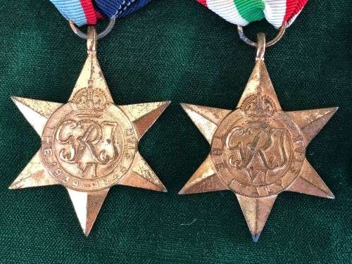 WW2 MEDAL GROUP OF 4 AWARDED TO 577314 G.J. PELTERET