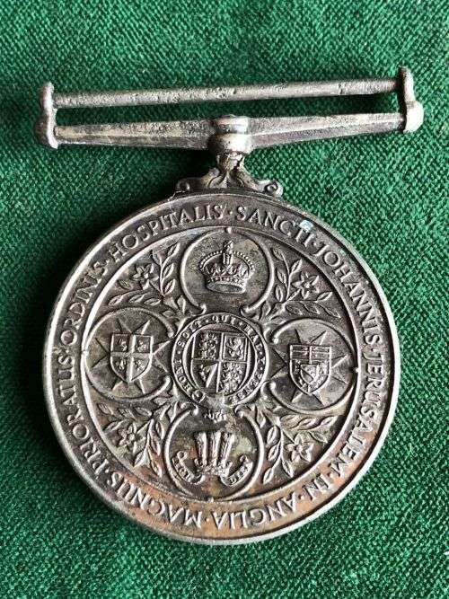 FULL SIZE SERVICE OF THE ORDER OF ST JOHN AWARDED TO S.A. 811 F. MOFOKENG 1958-INSTITUTED 1898