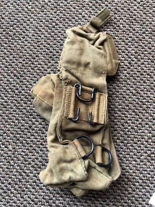 RHODESIAN PATTERN 64 RADIO POUCH-STAMPED AND DATED- GOOD CONDITION