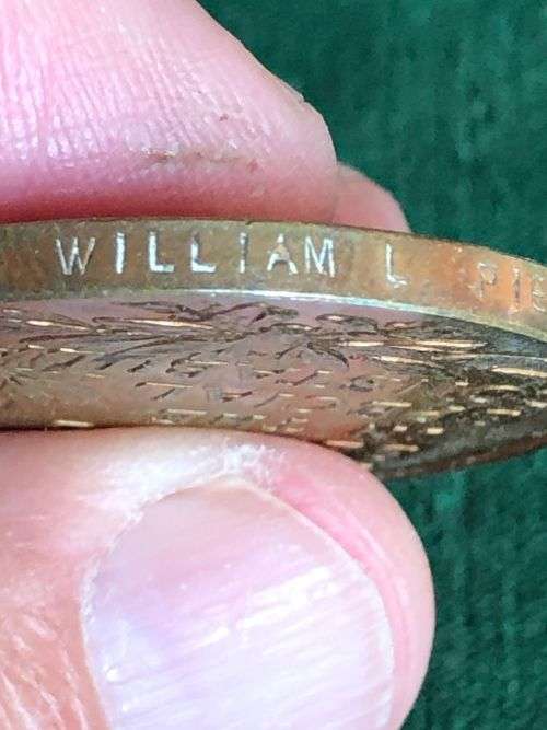 SPECIAL CONSTABULARY LONG SERVICE MEDAL INSTITUTED 30 AUG 1919-AWARDED TO WILLIAM L. PIERSON