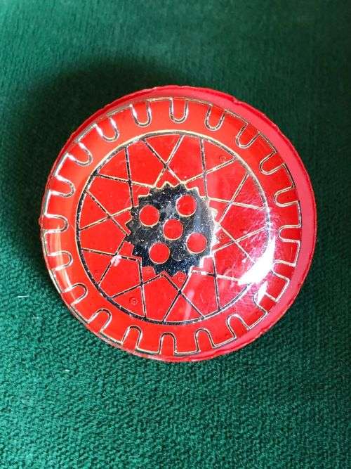 SADF EQUESTRIAN CENTRE MOTOR BIKE INSTRUCTOR -CLASS 1 PROFICIENCY BADGE- APPROVED IN 1982- 2 PINS