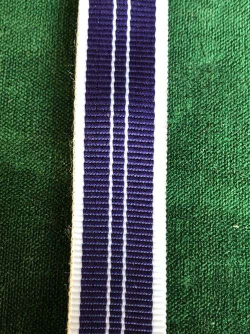 MINIATURE SOUTHERN CROSS MEDAL RIBBON-SOLD IN LENGTH OF 15 CM (ALSO LONGER UNCUT)