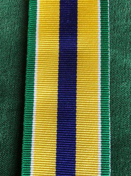 FULL SIZE DE WET DECORATION MEDAL RIBBON-SOLD IN LENGTH OF 15 CM