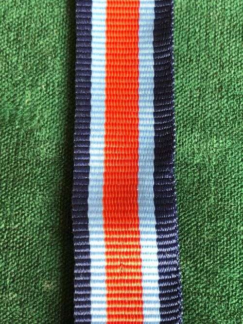 MINIATURE MILITARY MERIT MEDAL RIBBON-SOLD IN LENGTH OF 15 CM