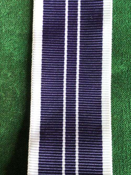 FULL SIZE SOUTHERN CROSS MEDAL RIBBON-SOLD IN LENGTH OF 15 CM
