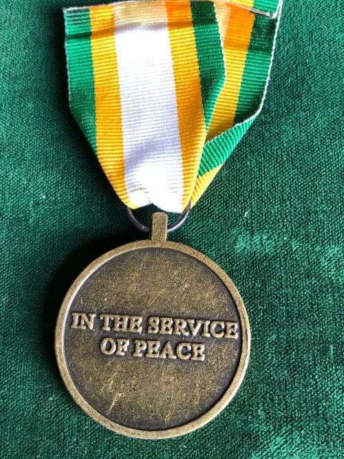 FULL SIZE UNITED NATIONS MEDAL