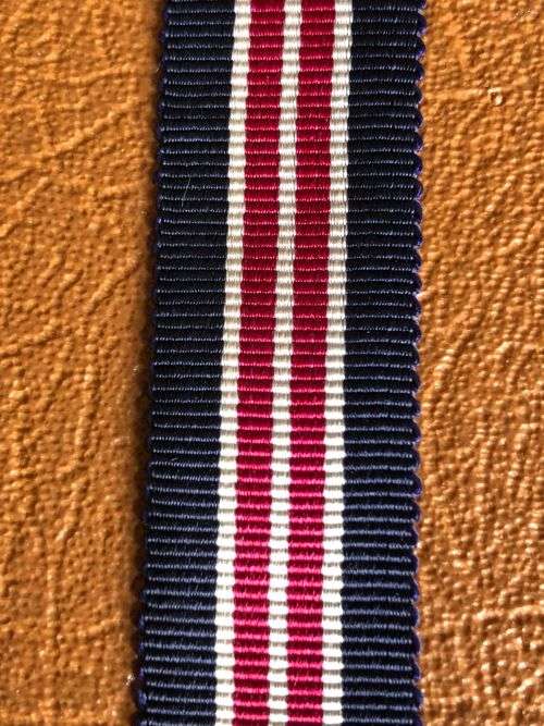 MINIATURE MILITARY MEDAL (INSTITUTED 25 MARCH 1916)MEDAL RIBBON-SOLD IN LENGTH OF 15 CM