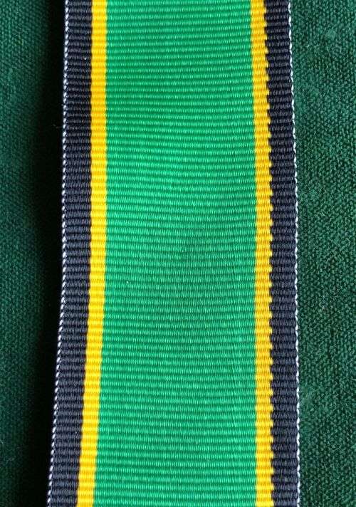 FULL SIZE APLA GOLD SERVICE MEDAL RIBBON  FOR 30 YEARS SERVICE