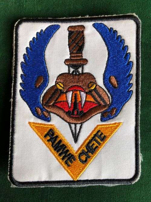 RECCE PAMWE CHETE TRACKSUIT PATCH -WORN AT FORT REV AND DESIGNED BY DUNCAN RYK