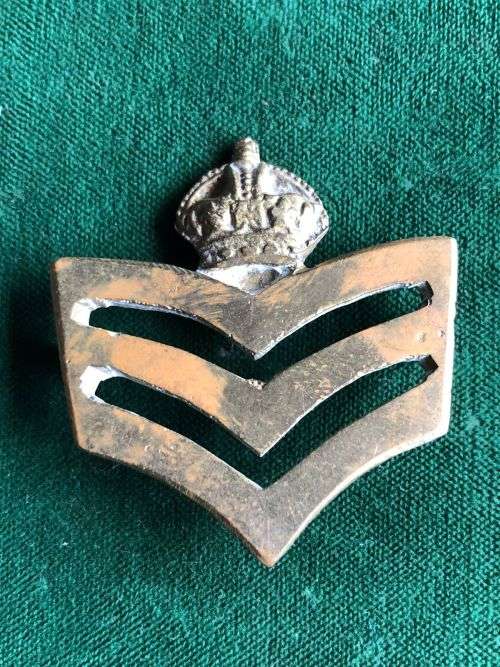 WW2 PERIOD RANK BADGE-CASTING- 2 LUGS