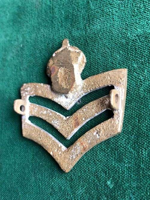 WW2 PERIOD RANK BADGE-CASTING- 2 LUGS