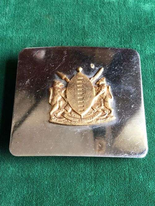 TRANSKEI DEFENCE FORCE BELT BUCKLE