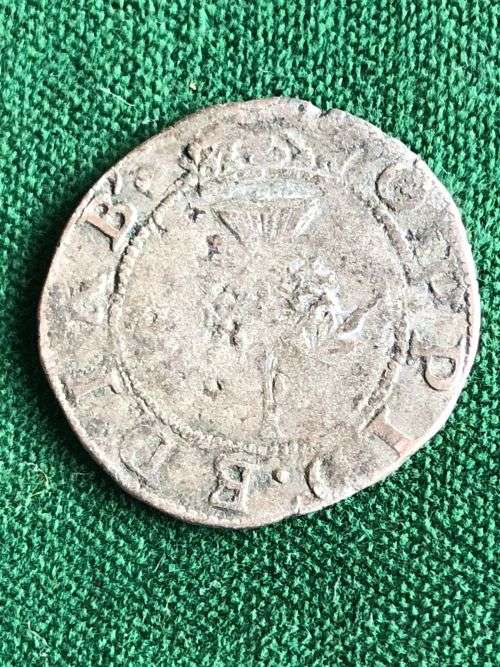 SILVER SCOTLAND JAMES VI (1567-1625) COIN-DIAMETER 20MM-WEIGHT 2G