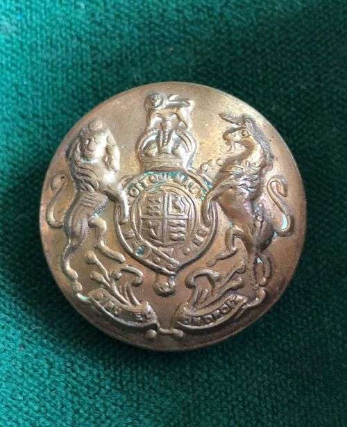 UNIVERSAL BRITISH TUNIC BUTTON LARGE- 8 SOLD TOGETHER -DIAMETER 25 MM