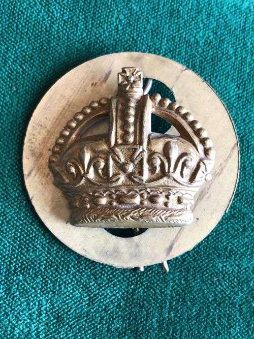 SA SQUADRON BATTERY OR COMPANY SERGEANT MAJOR RANK-NOT USED IN U.D.F. AFTER 1957- 2 LUGS -BACKPLATE-