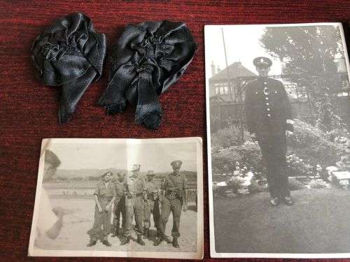INTERESTING AND COMPLETE COLLECTION OF A SOLDIER WHO SERVED IN THE 25TH INDIAN DIVISION AS A MILITA