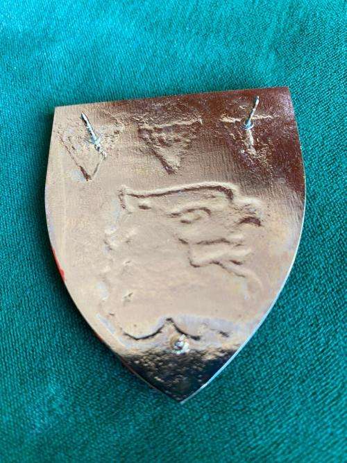 3 PARACHUTE BATTALION-RED-1ST ISSUE FLASH- 3 PINS