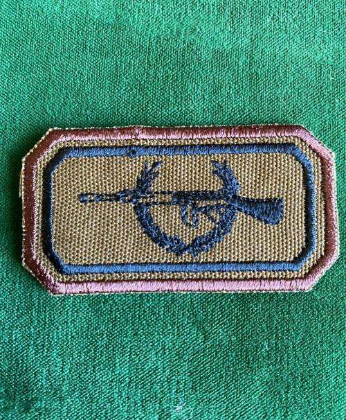 ARMY SNIPERS,CLOTH PROFICIENCY BADGE FOR FIELD DRESS