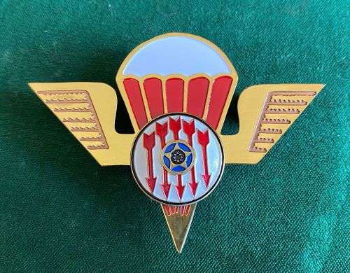 FULL SIZE WINGS WORN BY QUALIFIED FREEFALL RENAMO PARAS-ALSO WORN BY THE SA INSTRUCTORS-MOZAMBIQUE